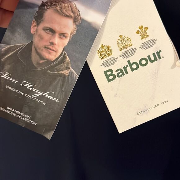 NWT Barbour x Sam Heughan navy dress - Picture 4 of 7